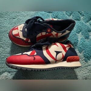Carolina Herrera Kids Sneakers in Red and Navy